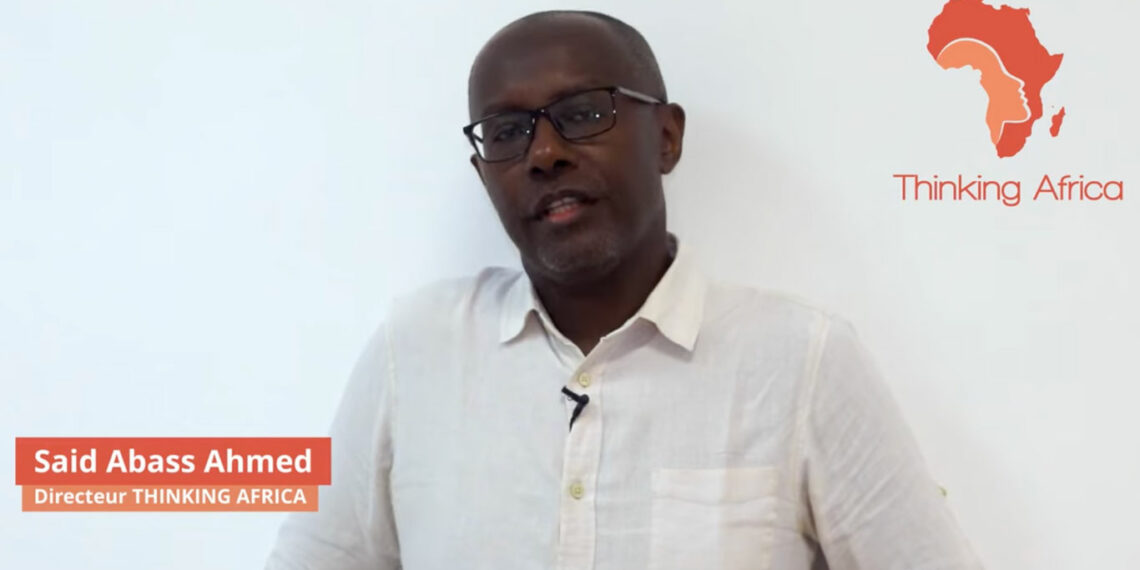 Les objectifs de Thinking Africa présentés par Dr. Saïd Abass Ahamed, directeur de Thinking Africa